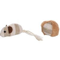 Flamingo Jouet Faci Souris avec balle Brun