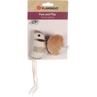 Flamingo Jouet Faci Souris avec balle Brun
