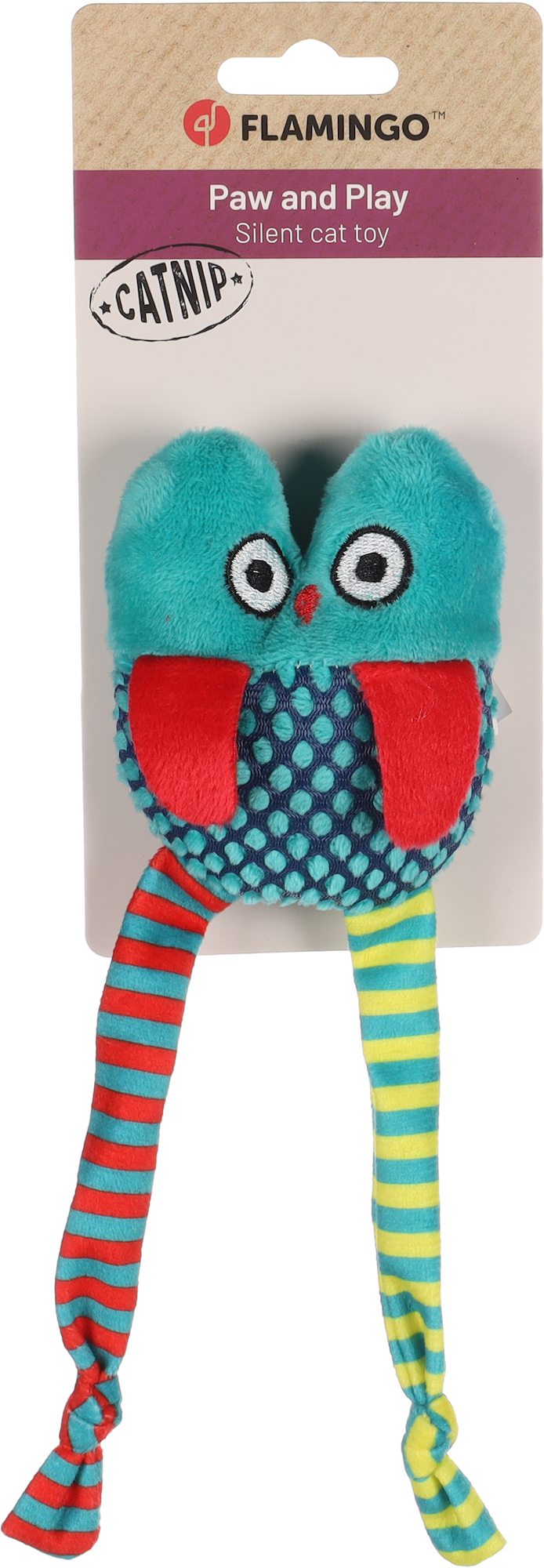 Flamingo Spielzeug Raibo Eule Grün