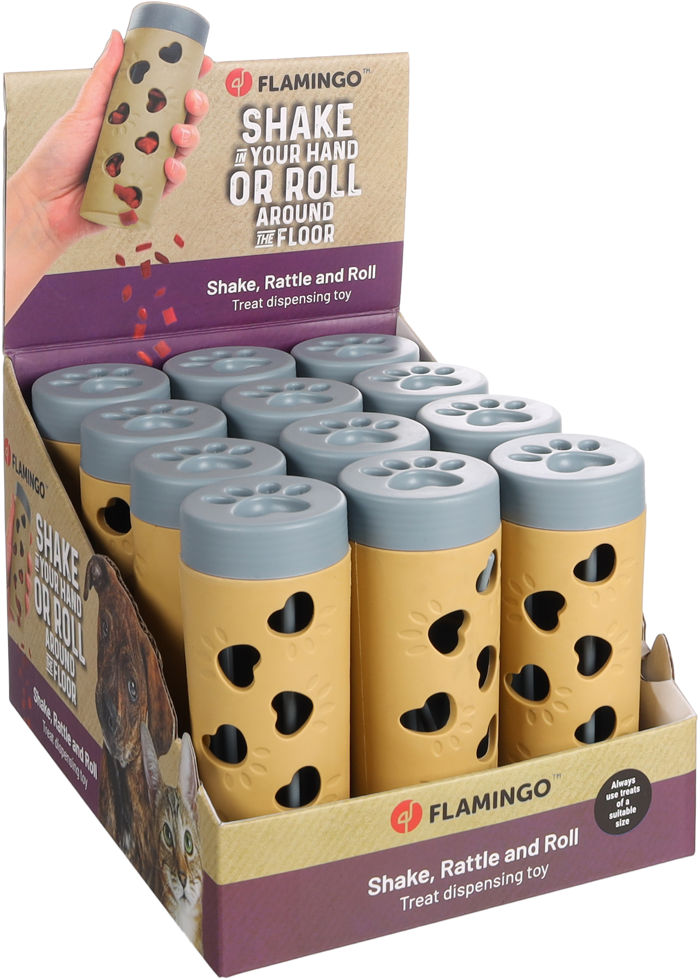 Flamingo Snack dispenser Deru  Beige