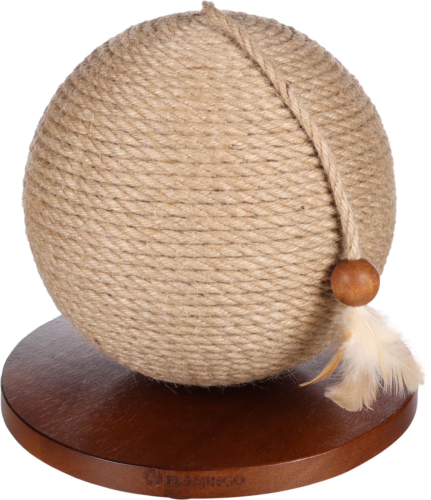 Flamingo Scratching ball Estrella Brown