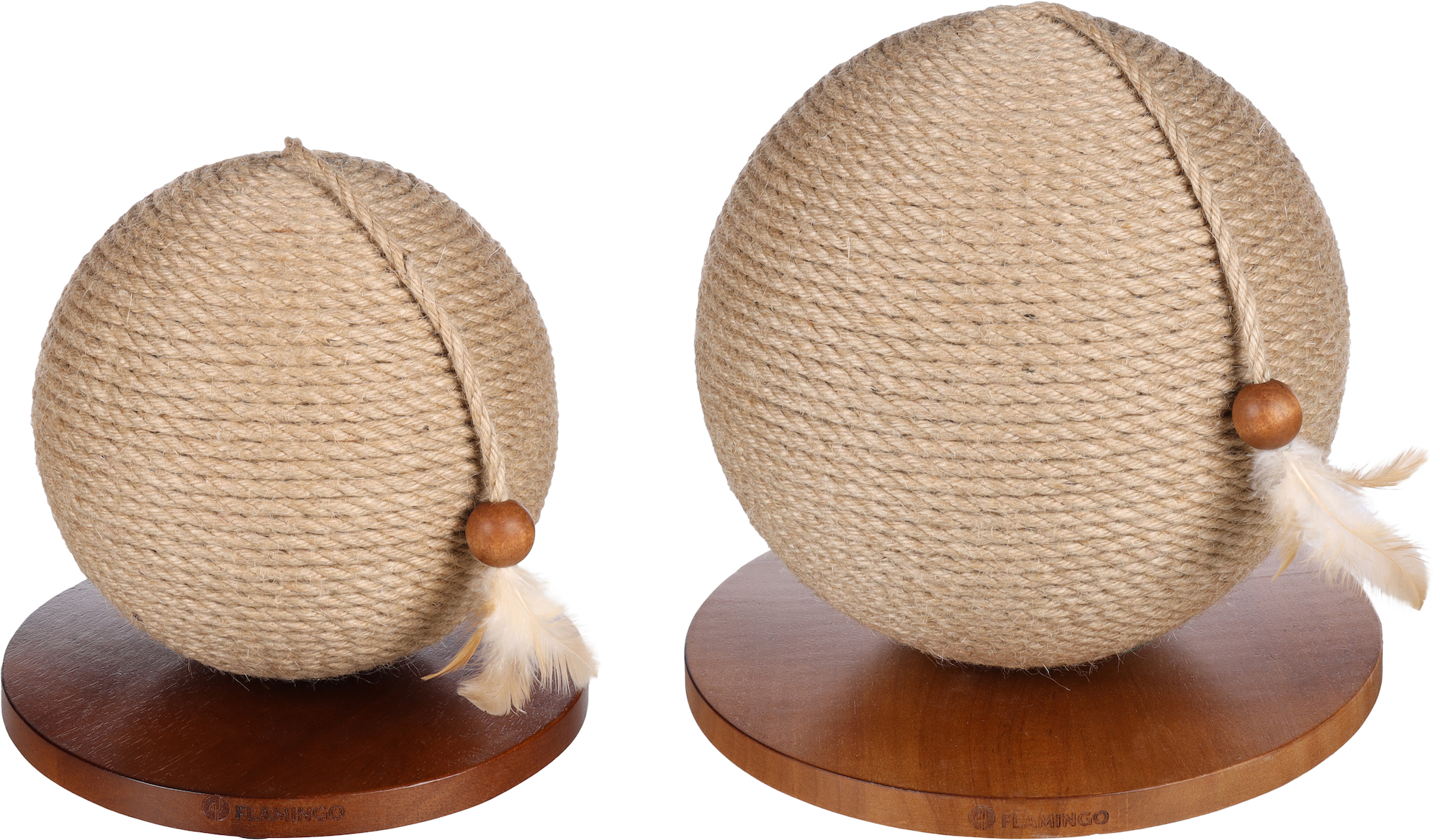 Flamingo Scratching ball Estrella Brown