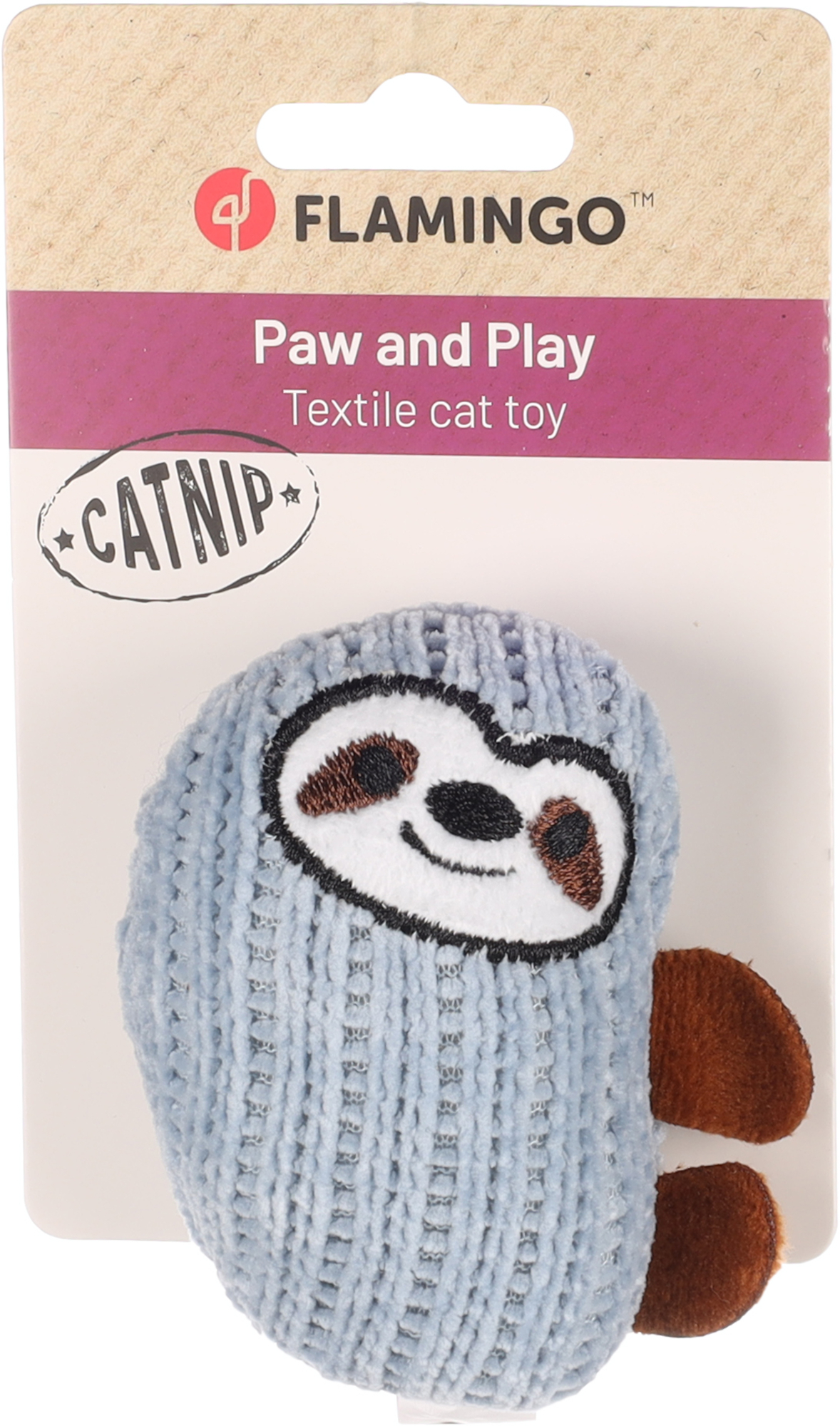 Flamingo Spielzeug Blaro Faultier Blau