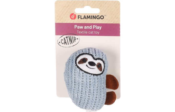 Flamingo Speelgoed Blaro Luiaard Blauw