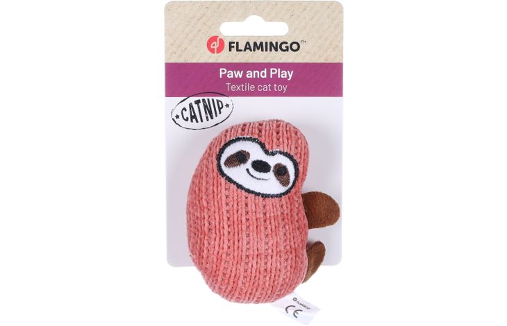 Flamingo Spielzeug Blaro Faultier Rot