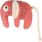 Speelgoed Blaro Olifant Rood