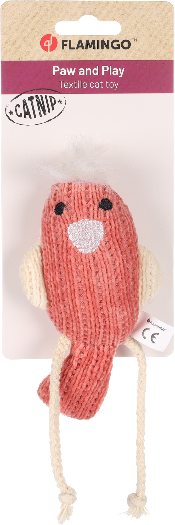 Flamingo Speelgoed Blaro Vogel Rood