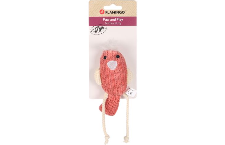 Flamingo Speelgoed Blaro Vogel Rood
