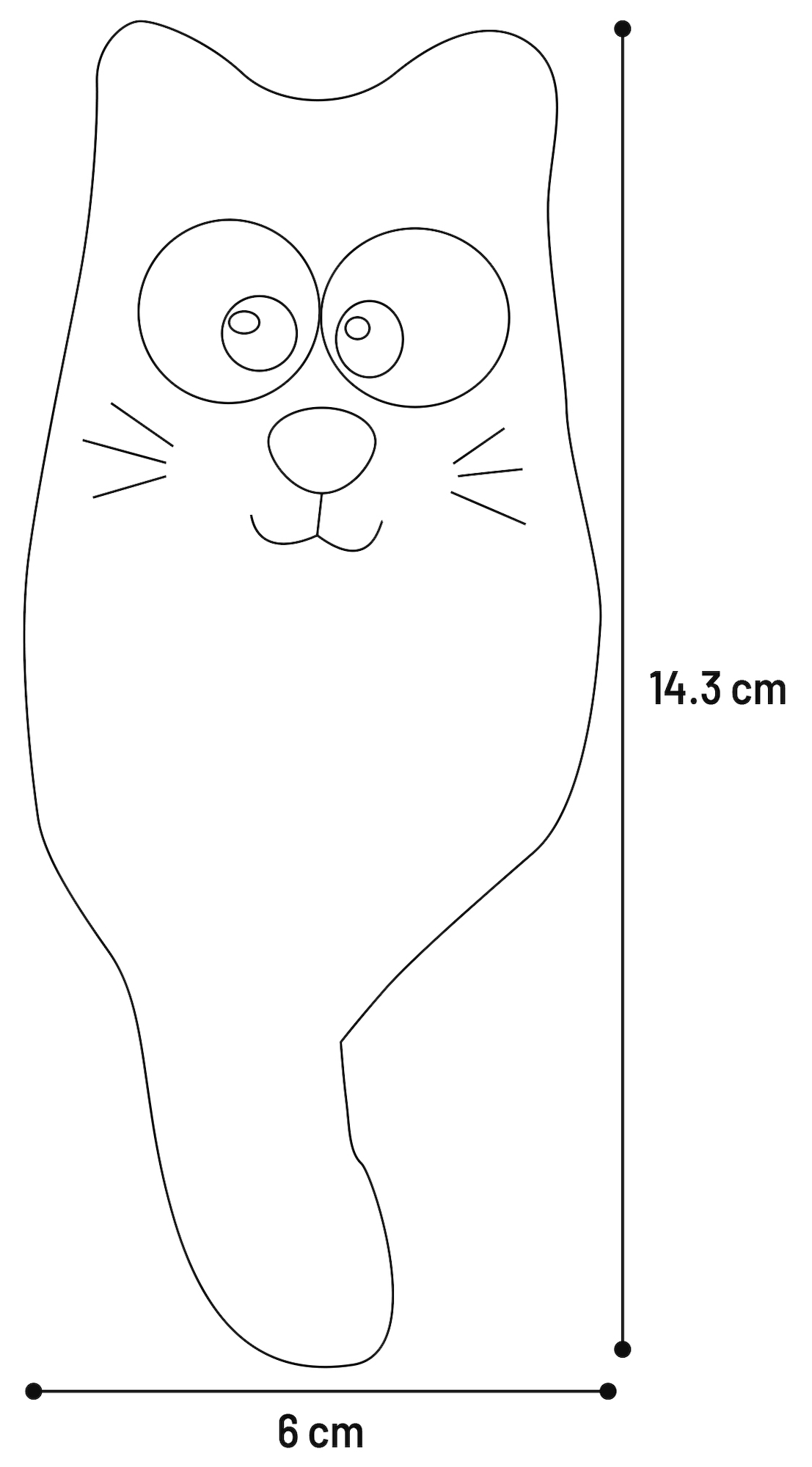 Flamingo Spielzeug Blaro Katze Rot