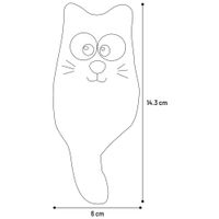 Flamingo Spielzeug Blaro Katze Rot