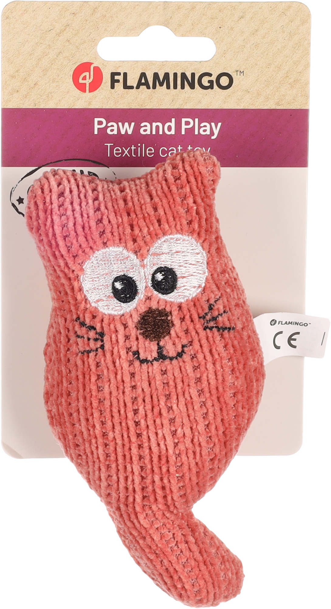 Flamingo Spielzeug Blaro Katze Rot