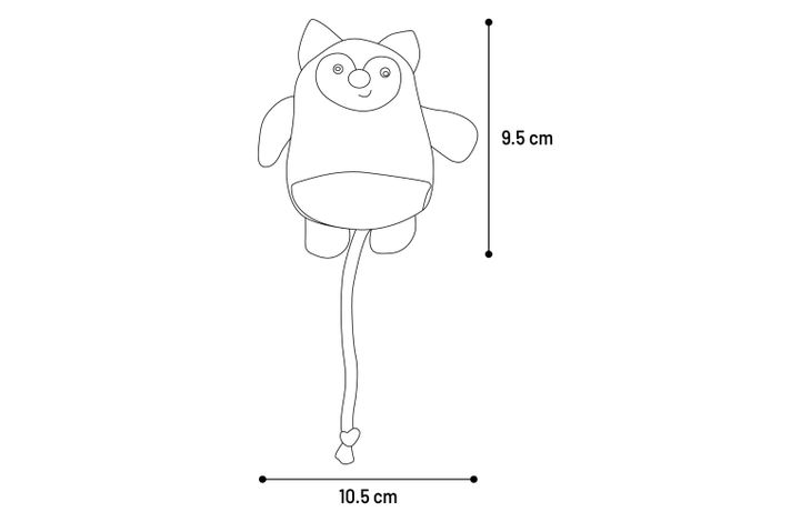 Flamingo Spielzeug Blaro Koala Rot