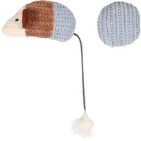 Flamingo Spielzeug Blaro Maus & Ball Blau