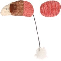 Flamingo Spielzeug Blaro Maus & Ball Rot