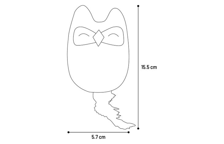 Flamingo Toy Jagre Owl Yellow