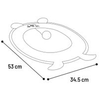 Flamingo Jouet Jagre  avec balle Jaune