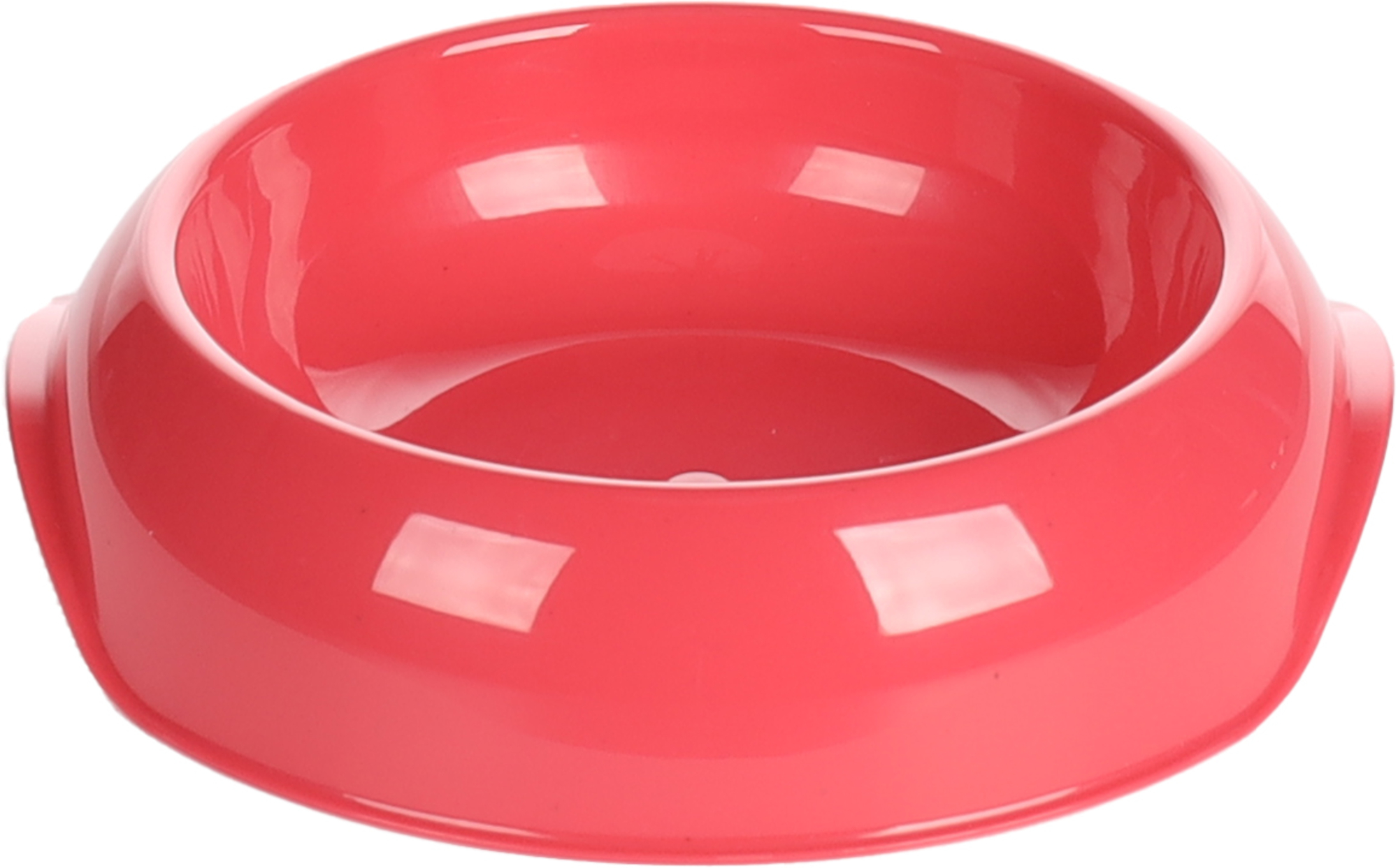 Flamingo Feeding and drinking bowl Muk Round Coral red