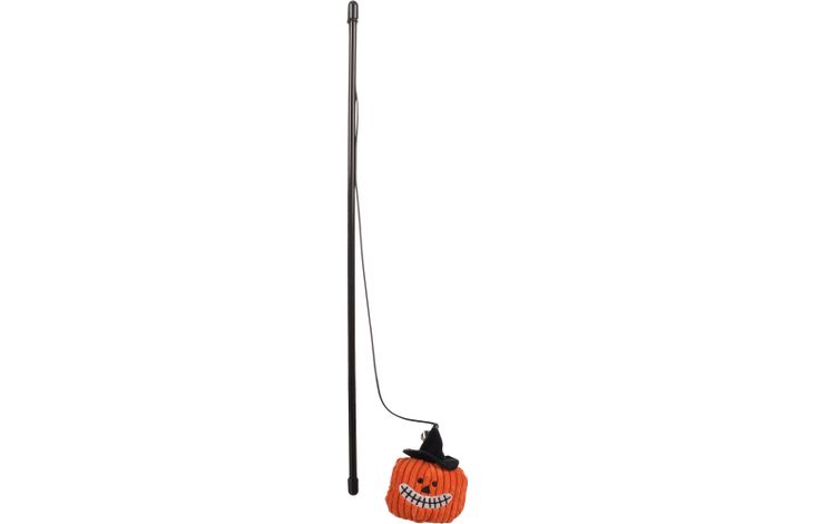 Flamingo Halloween Speelgoed Pumpo Hengel met pompoen Oranje