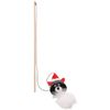 Kerst Speelgoed Drida Meerdere uitvoeringen Hengel, Wasbeer Zwart, Wit, Rood Chevron patroon