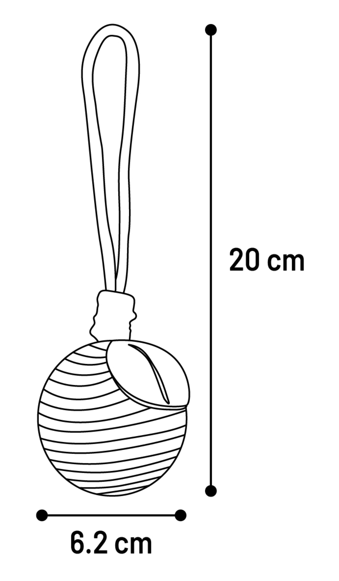 Flamingo Toy Roora Ball Multiple colours