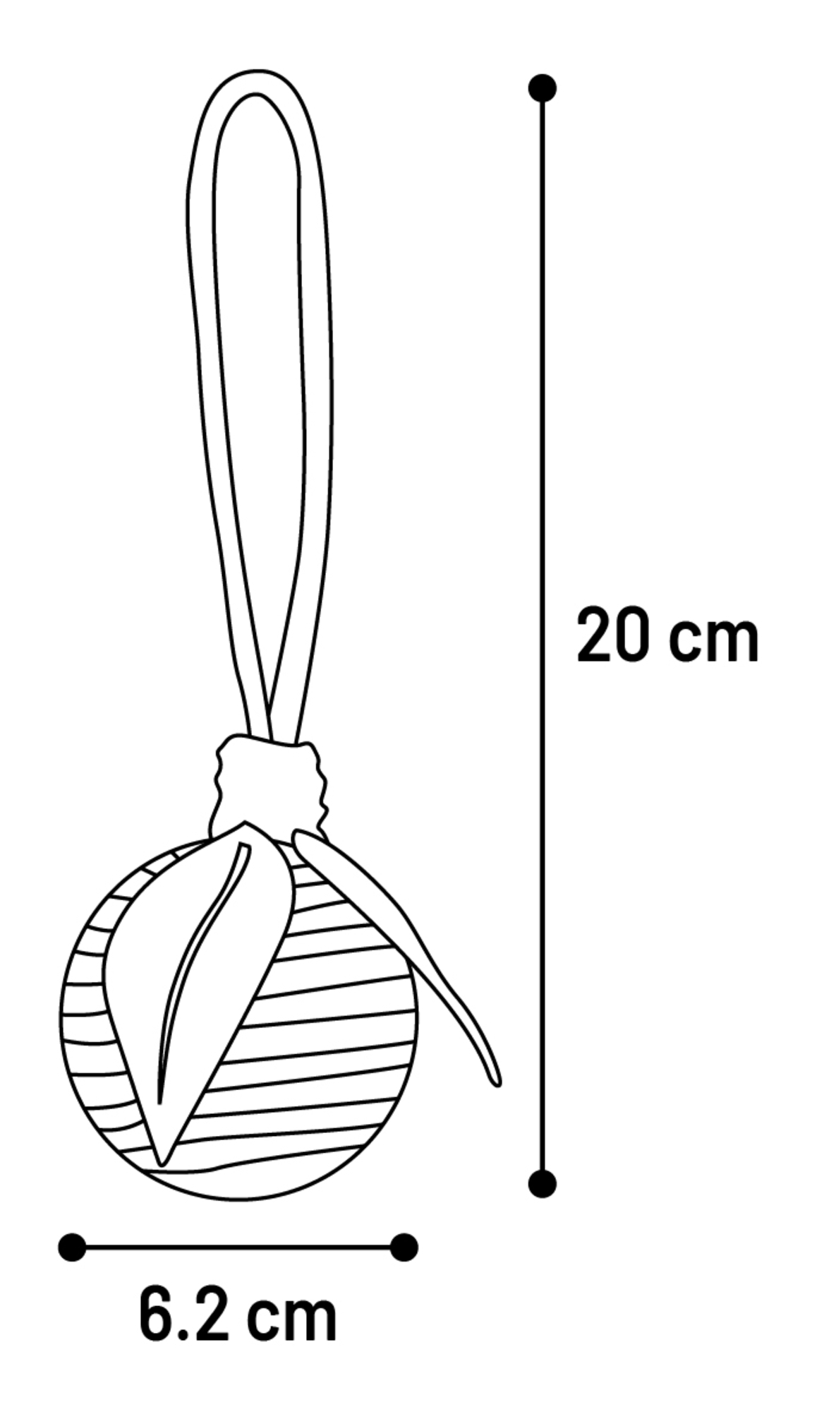 Flamingo Toy Roora Ball Multiple colours