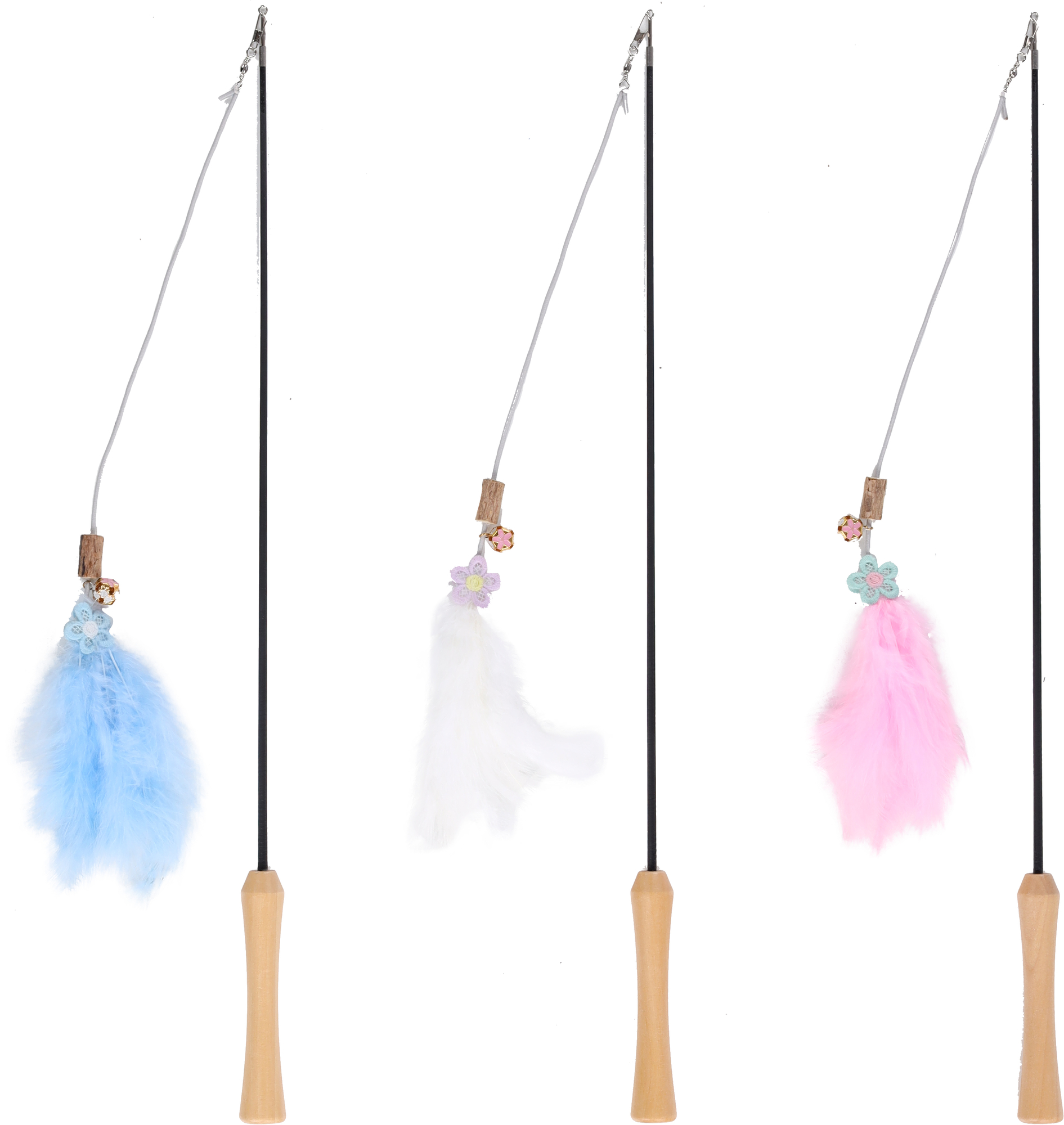 Flamingo Toy Krupta Dangler Flower Multiple colours