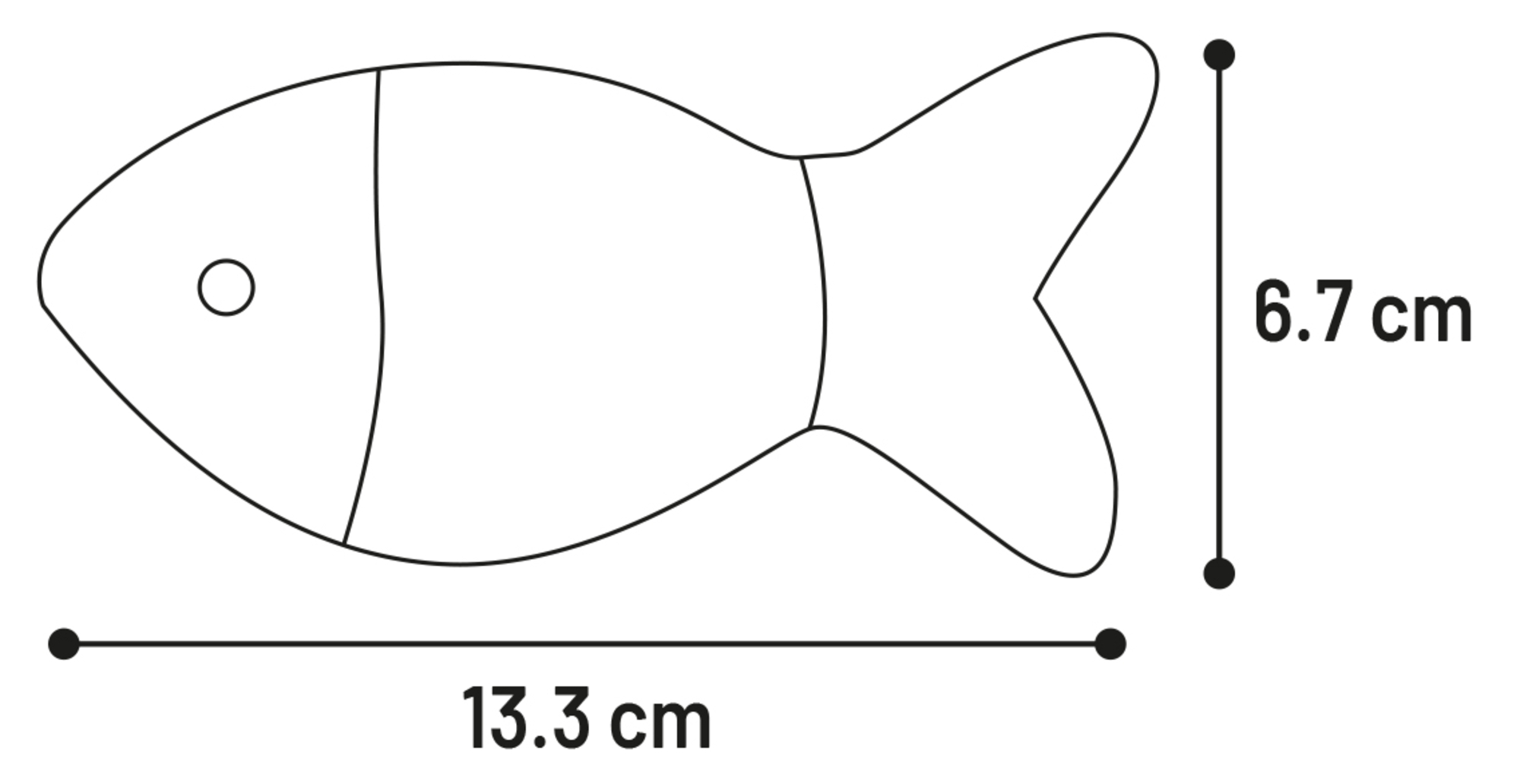 Flamingo Toy Garga Fish Multiple colours