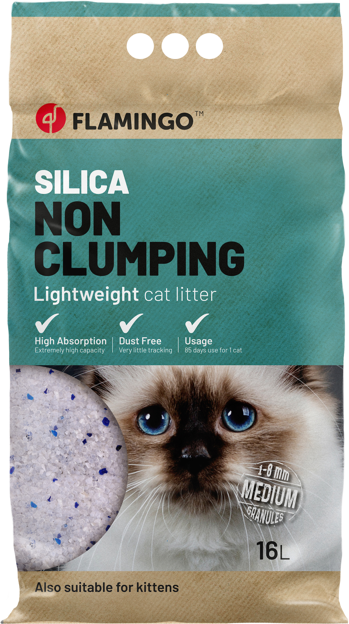 Lightweight non on sale clumping cat litter