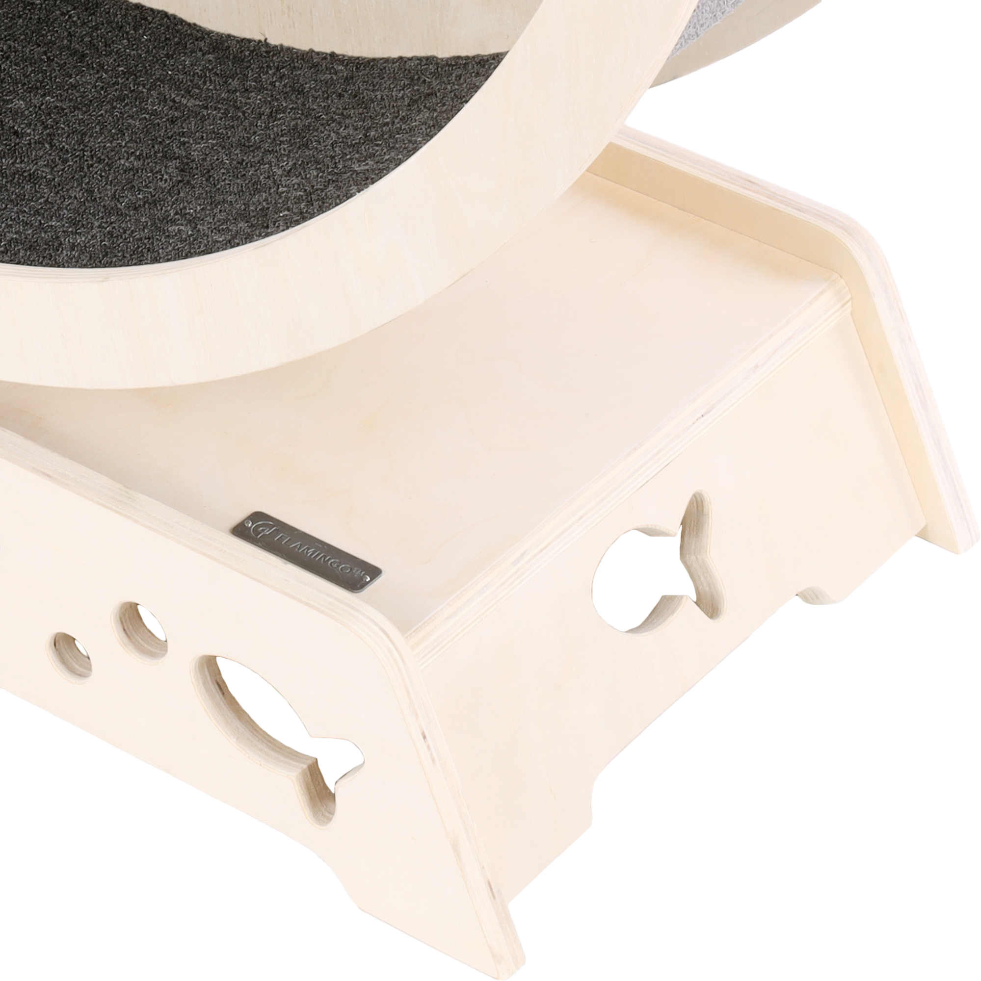 Flamingo Exercise wheel Eksi  Light brown