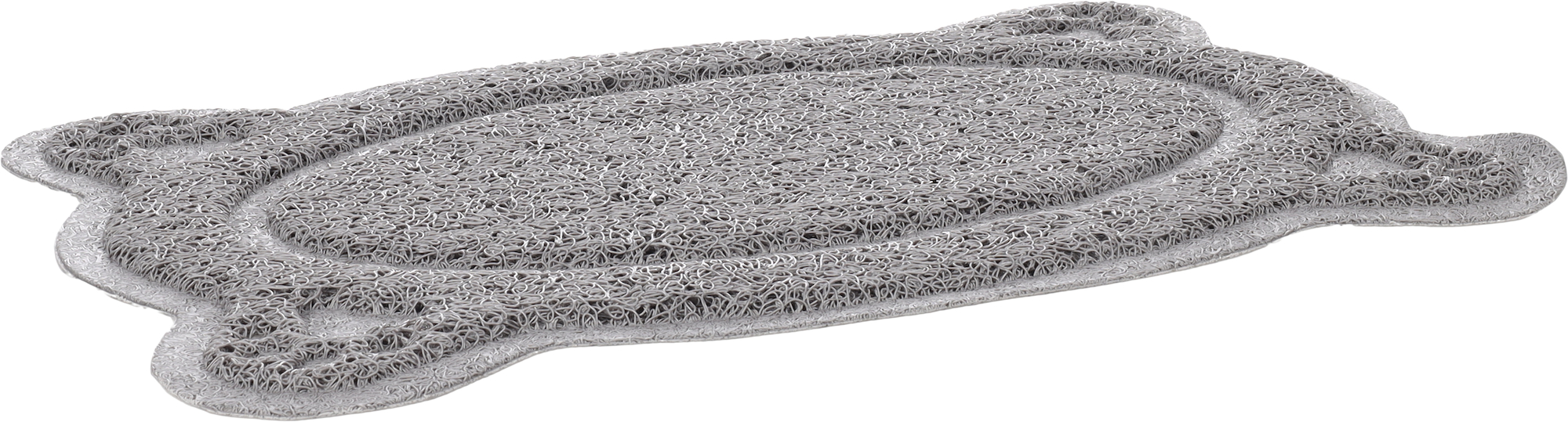 Flamingo Cat litter tray mat Randy Grey