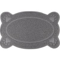 Flamingo Kattenbakmat Randy Grijs