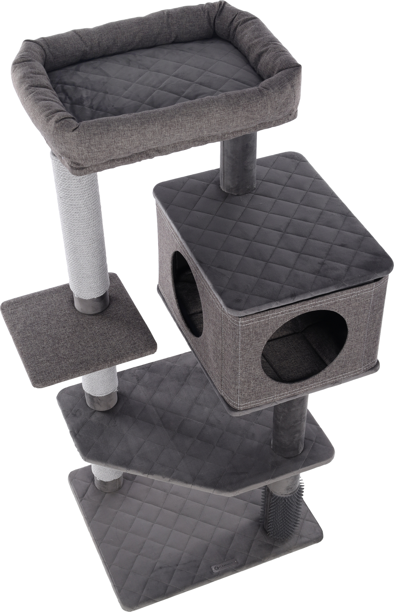 Flamingo Scratching tree  Fulgur Grey