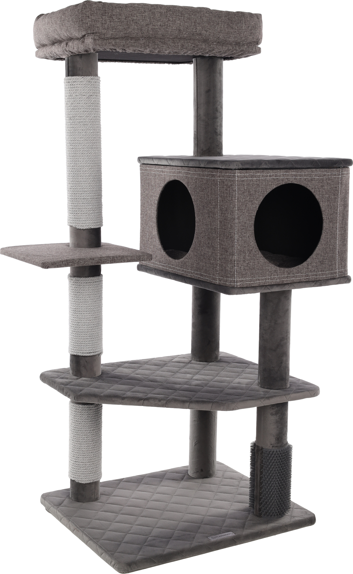 Flamingo Scratching tree  Fulgur Grey