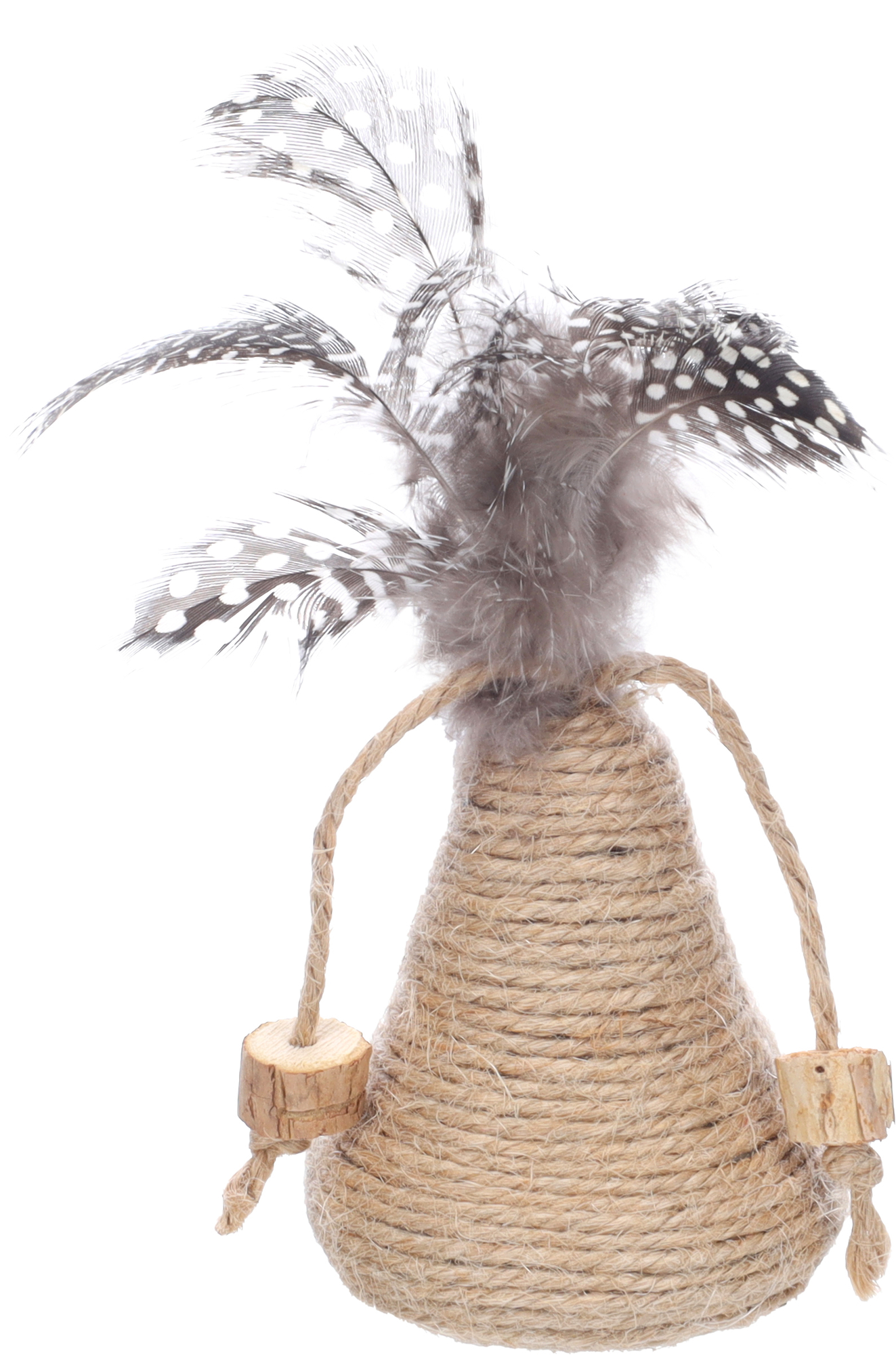 Flamingo Toy Yutsa Clock Brown