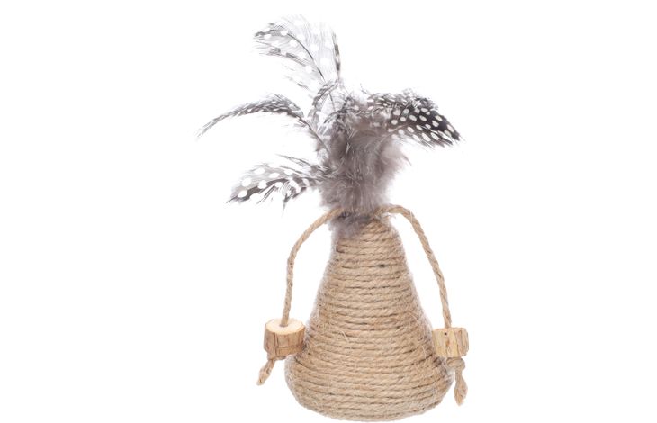 Flamingo Toy Yutsa Clock Brown