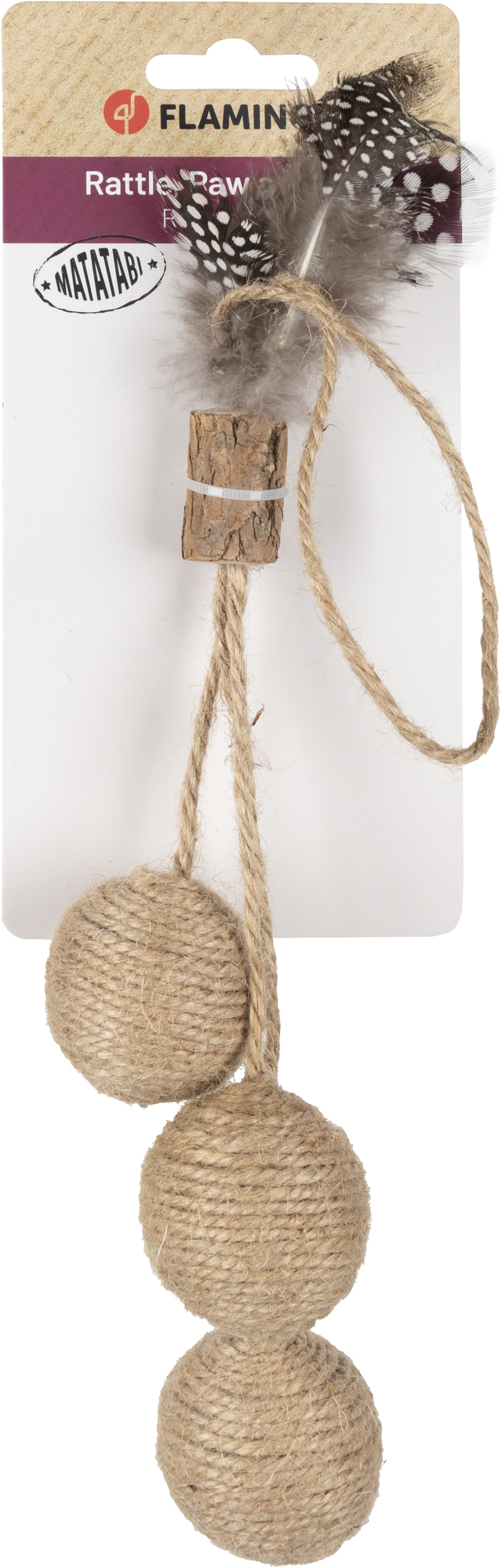 Flamingo Toy Yutsa Ball Brown