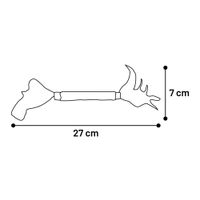 Flamingo Toy Yutsa Stick Brown