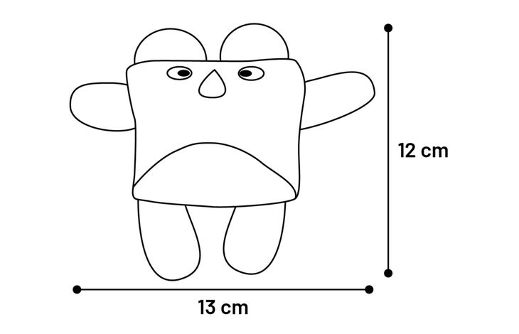 Flamingo Speelgoed Lemmo Uil Groen
