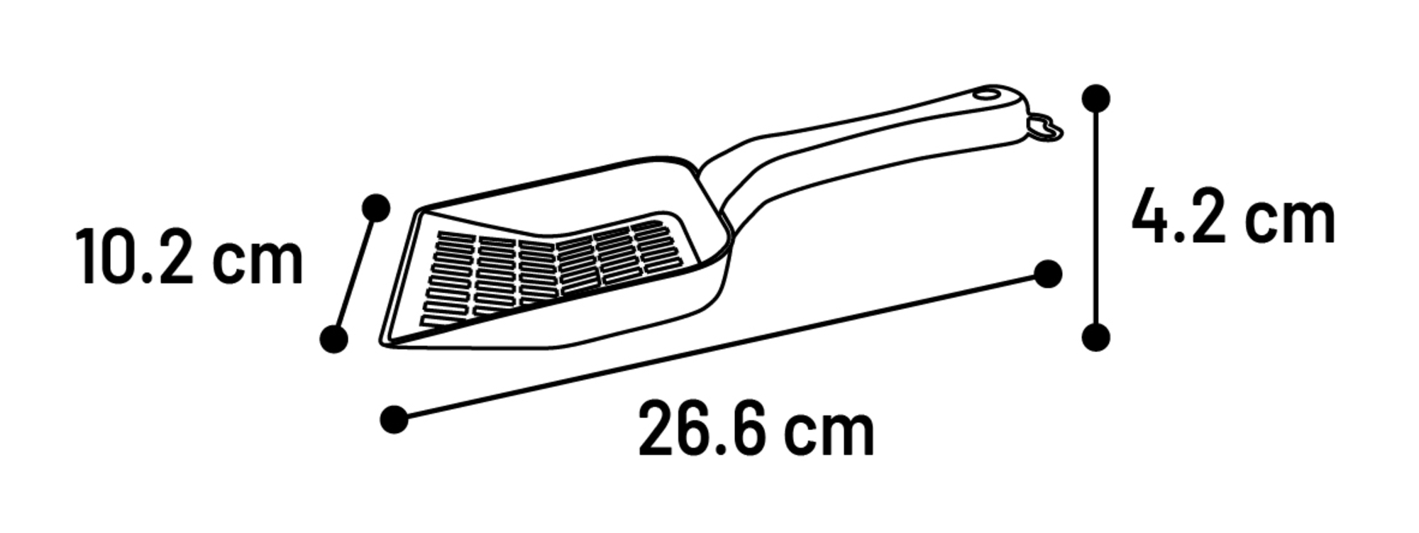 Flamingo Cat litter scoop Scoopy Multiple colours