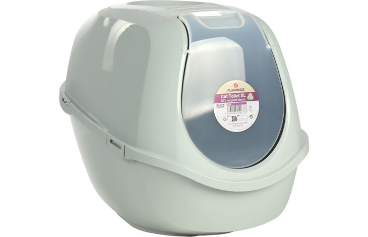 Flamingo Kattentoilet Trini Grijs