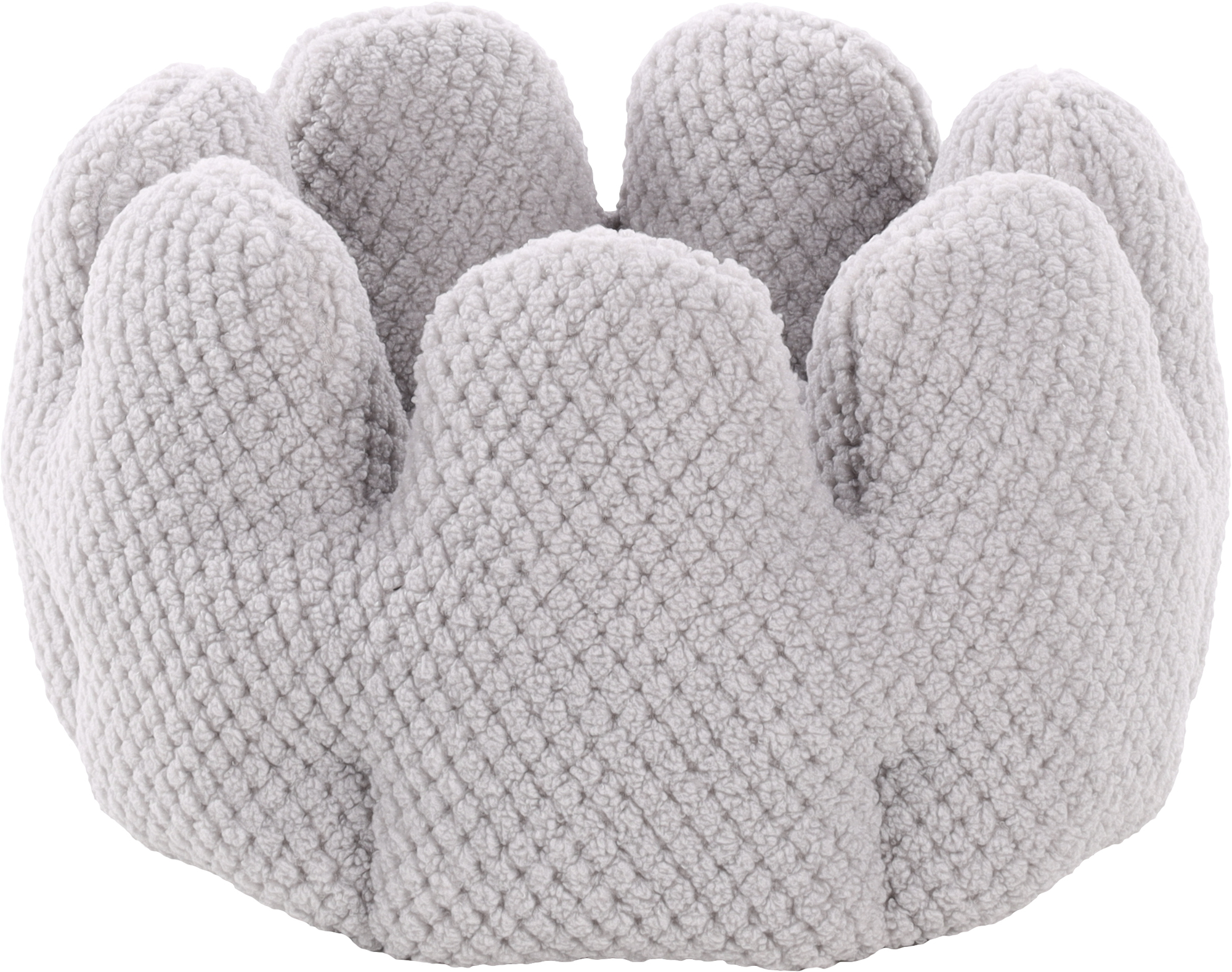 Flamingo Sleeping place Jacquard Round Grey