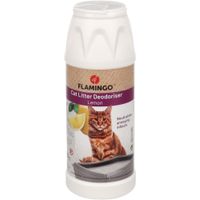 Flamingo Kattenbakontgeurder met citroengeur