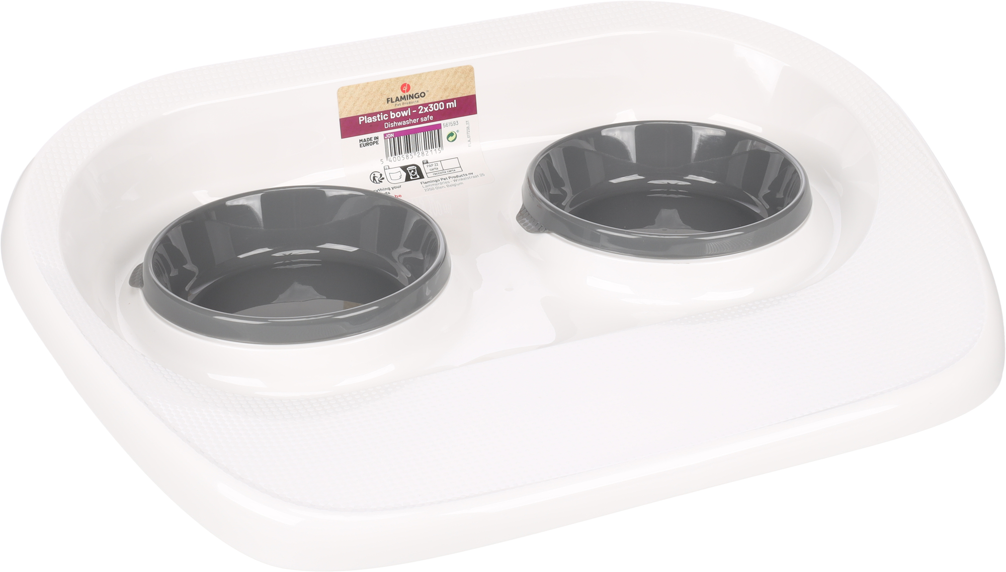 Flamingo Feeding and drinking bowl Jon White