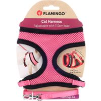 Flamingo Harnais avec laisse Harms Rose