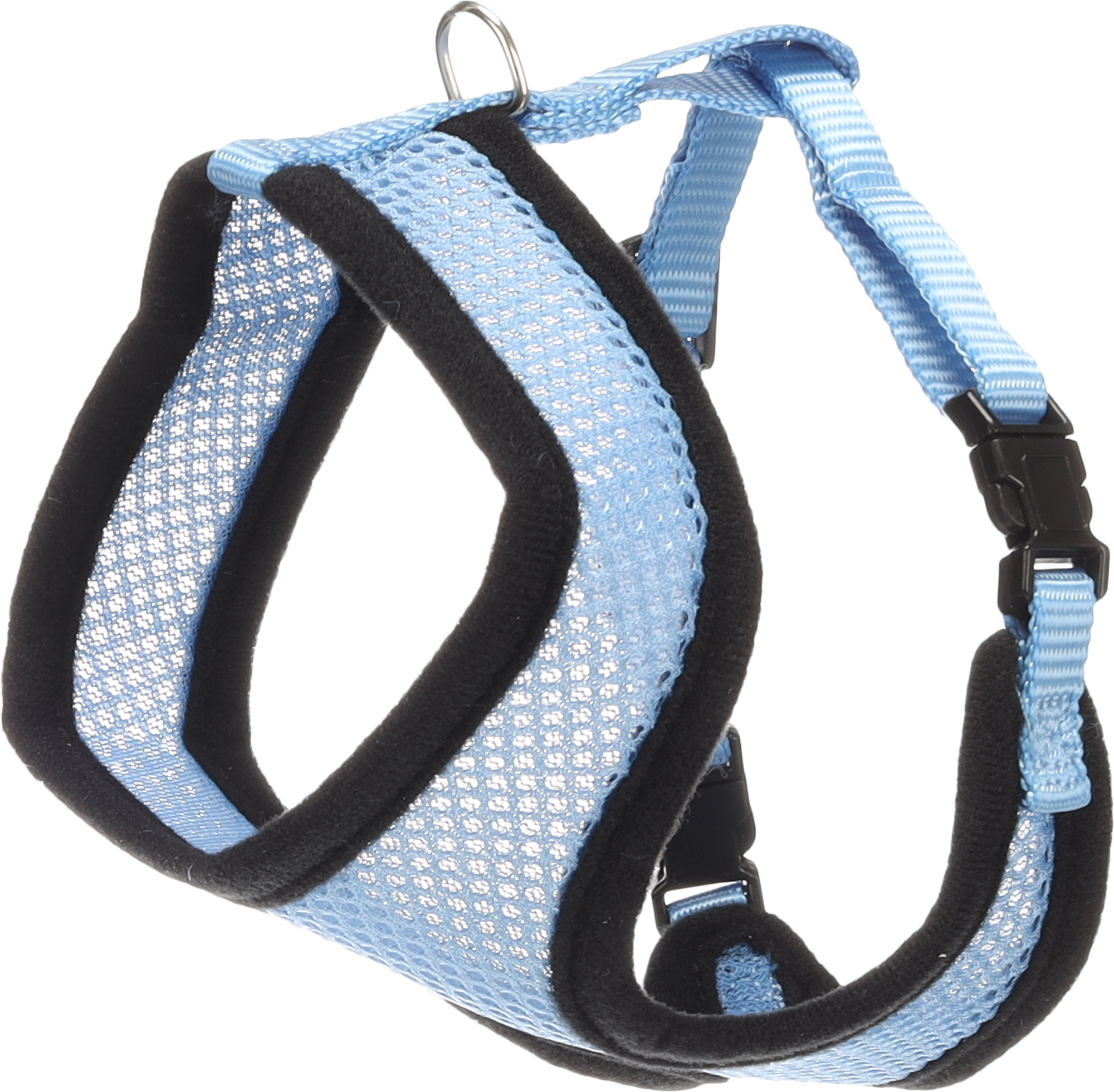 Flamingo Geschirr mit Leine Kätzchen Harms Blau