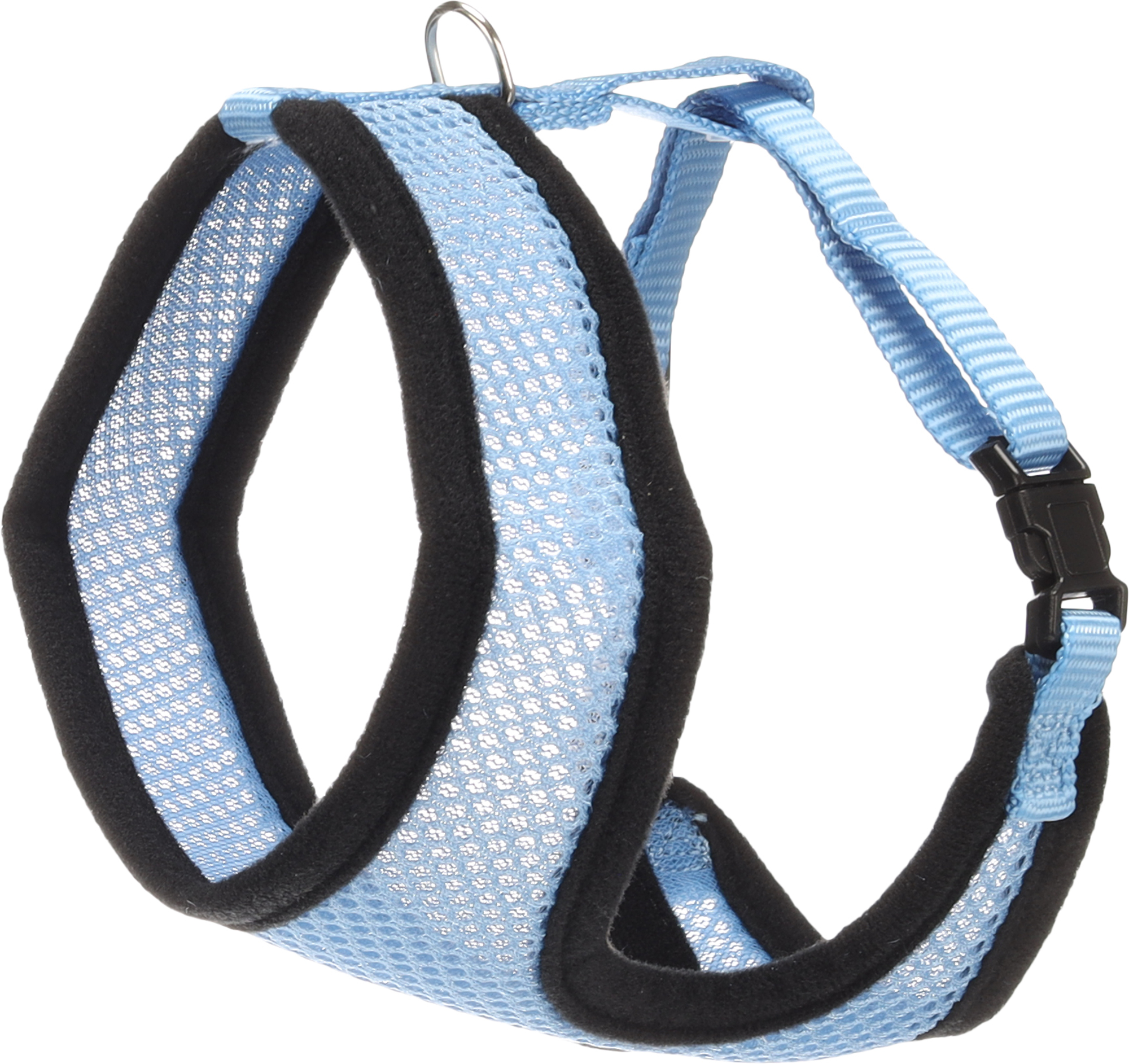 Flamingo Geschirr mit Leine Harms Blau