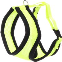 Flamingo Harnais avec laisse Harms Jaune