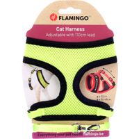 Flamingo Harnais avec laisse Harms Jaune
