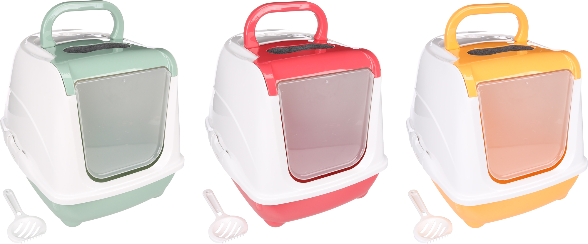 Flamingo Cat toilet Baldro Exoti mutiple colours