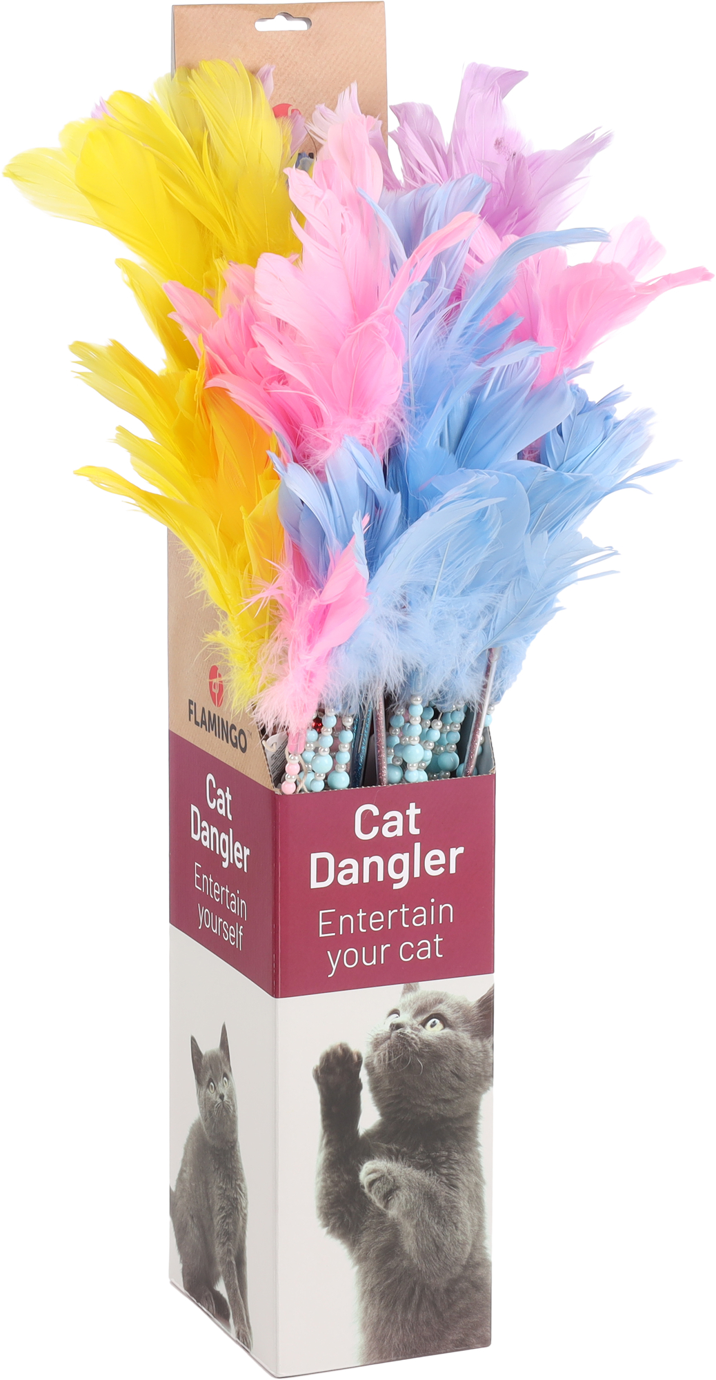 Flamingo Toy Yoshi Dangler Multiple colours